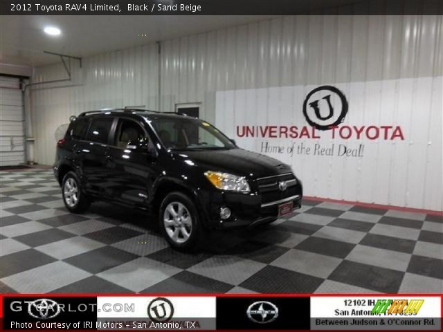 2012 Toyota RAV4 Limited in Black