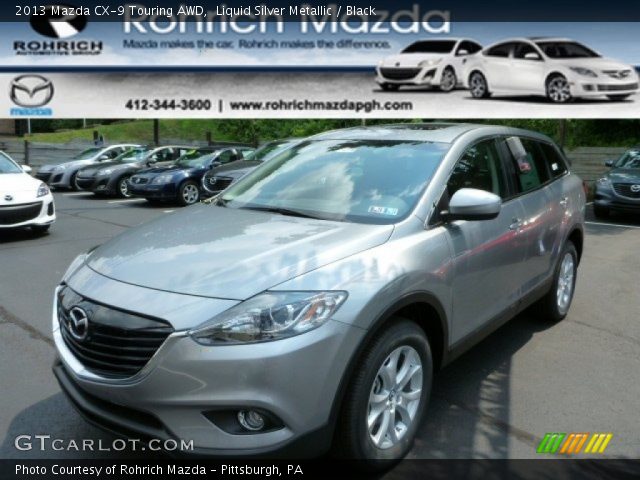 2013 Mazda CX-9 Touring AWD in Liquid Silver Metallic