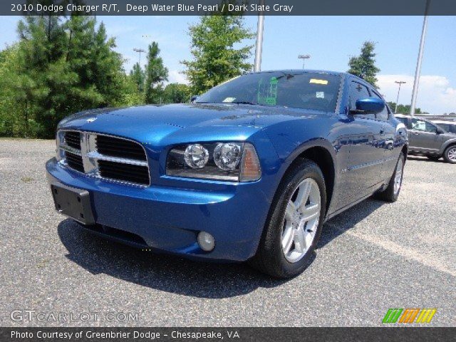 2010 Dodge Charger R/T in Deep Water Blue Pearl