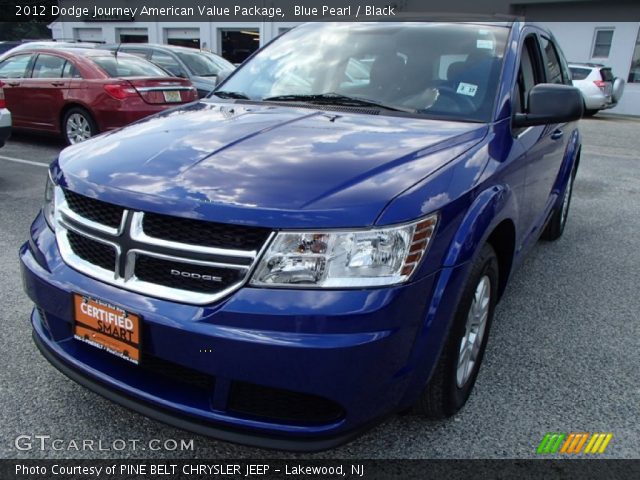 2012 Dodge Journey American Value Package in Blue Pearl