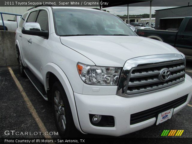 2011 Toyota Sequoia Limited in Super White