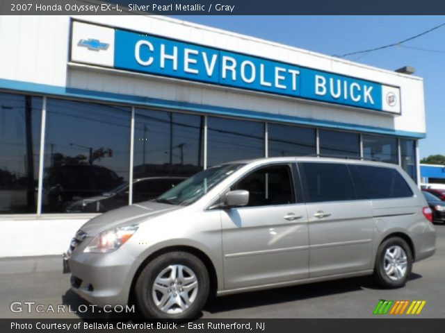 2007 Honda Odyssey EX-L in Silver Pearl Metallic