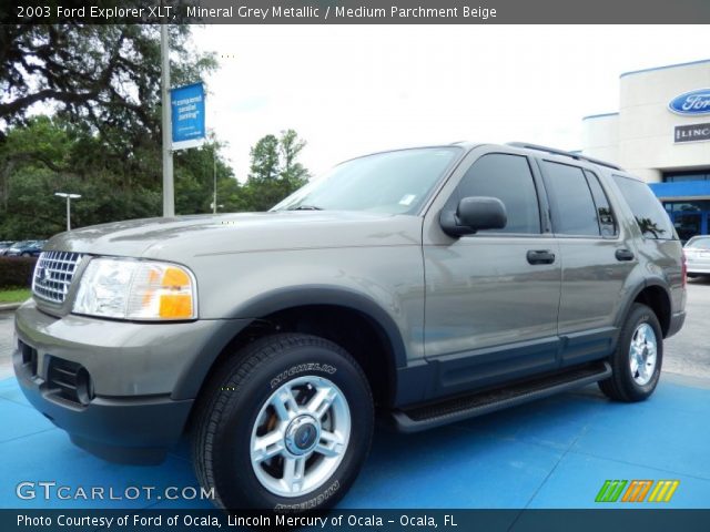 2003 Ford Explorer XLT in Mineral Grey Metallic