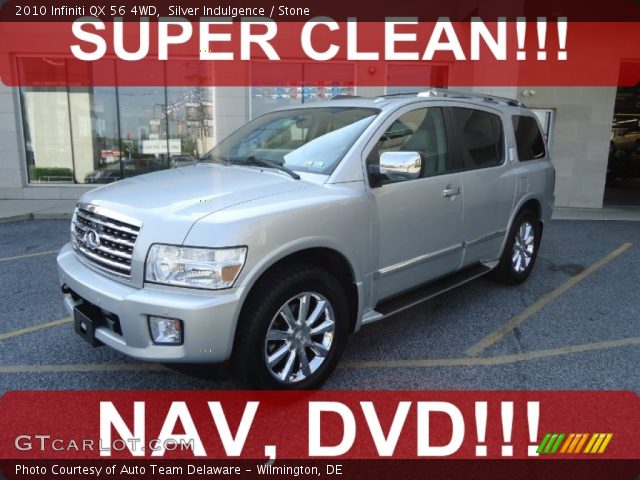 2010 Infiniti QX 56 4WD in Silver Indulgence