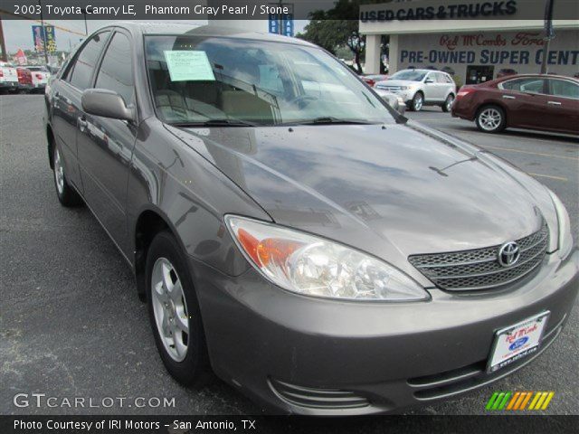 2003 Toyota Camry LE in Phantom Gray Pearl