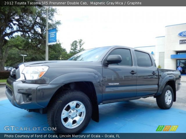 2012 Toyota Tacoma SR5 Prerunner Double Cab in Magnetic Gray Mica