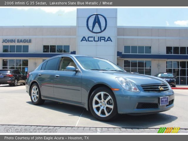2006 Infiniti G 35 Sedan in Lakeshore Slate Blue Metallic