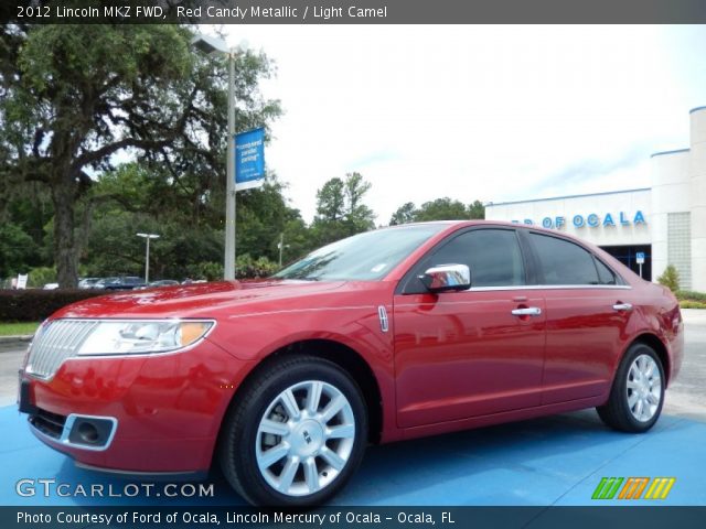 2012 Lincoln MKZ FWD in Red Candy Metallic