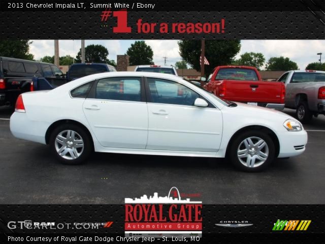 2013 Chevrolet Impala LT in Summit White