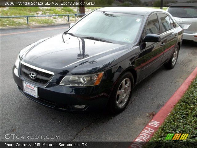2006 Hyundai Sonata GLS V6 in Ebony Black