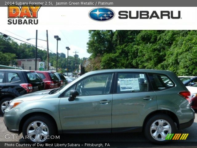 2014 Subaru Forester 2.5i in Jasmin Green Metallic