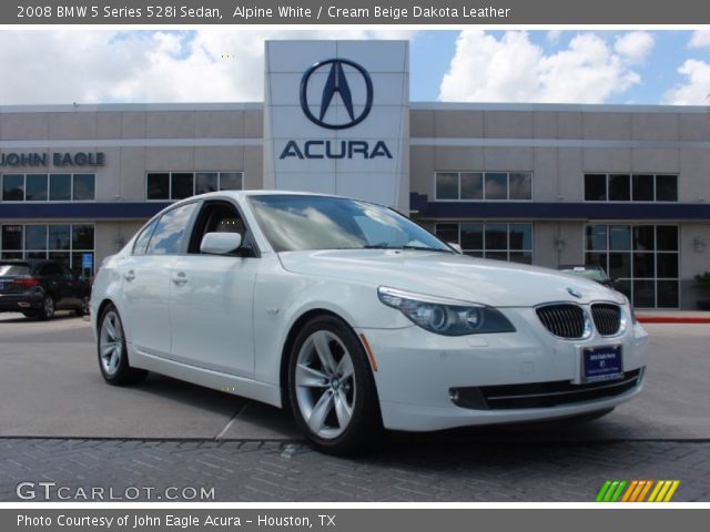 2008 Bmw 528i white #5