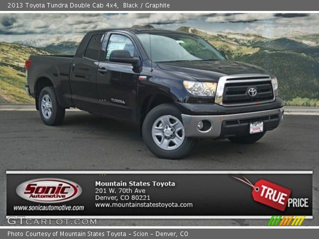 2013 Toyota Tundra Double Cab 4x4 in Black