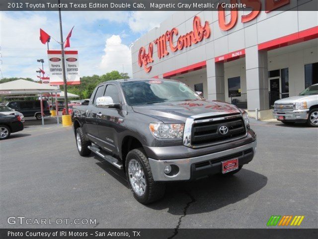 2012 Toyota Tundra Texas Edition Double Cab in Magnetic Gray Metallic