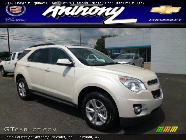 2013 Chevrolet Equinox LT AWD in White Diamond Tricoat