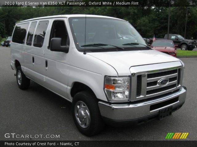 2010 Ford E Series Van E350 XLT Passenger in Oxford White