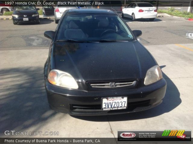 1997 Honda Civic EX Coupe in Black Pearl Metallic