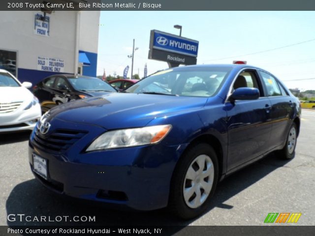 2008 Toyota Camry LE in Blue Ribbon Metallic