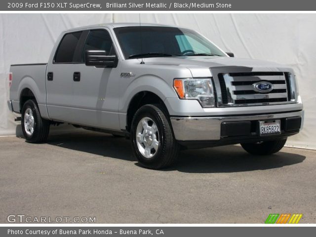 2009 Ford F150 XLT SuperCrew in Brilliant Silver Metallic