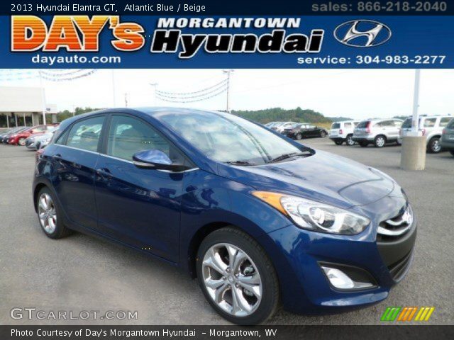 2013 Hyundai Elantra GT in Atlantic Blue