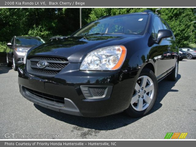 2008 Kia Rondo LX V6 in Black Cherry
