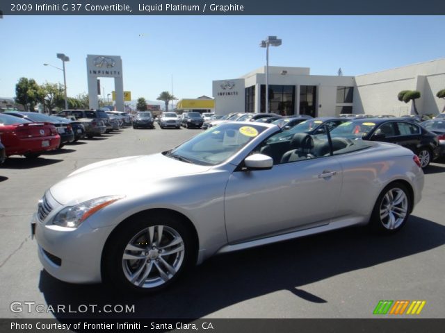 2009 Infiniti G 37 Convertible in Liquid Platinum