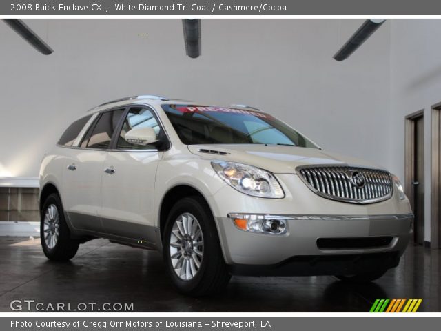 2008 Buick Enclave CXL in White Diamond Tri Coat