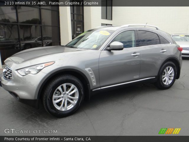 2010 Infiniti FX 35 AWD in Platinum Graphite