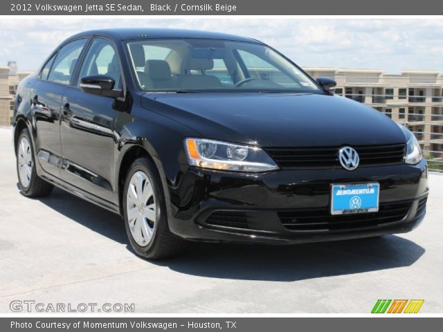 2012 Volkswagen Jetta SE Sedan in Black