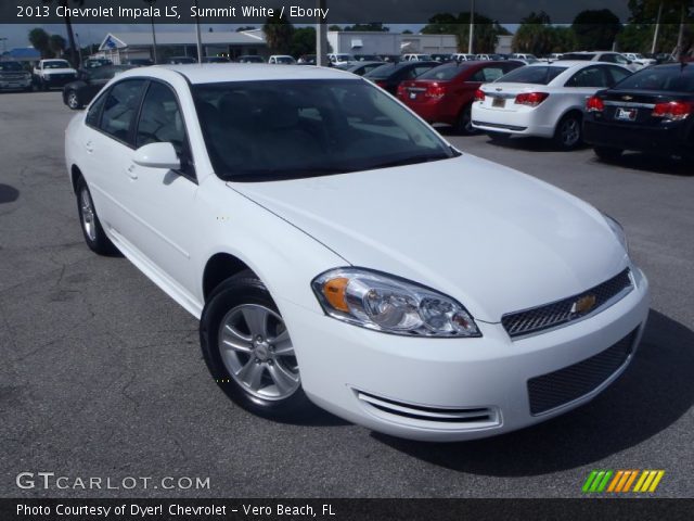 2013 Chevrolet Impala LS in Summit White