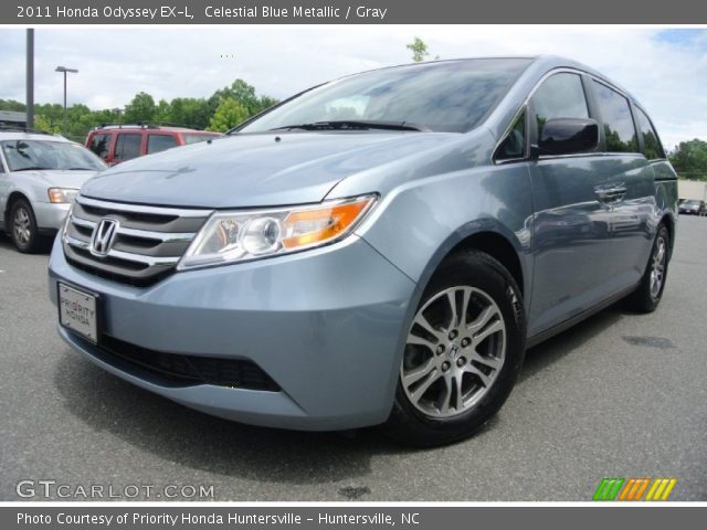 2011 Honda Odyssey EX-L in Celestial Blue Metallic