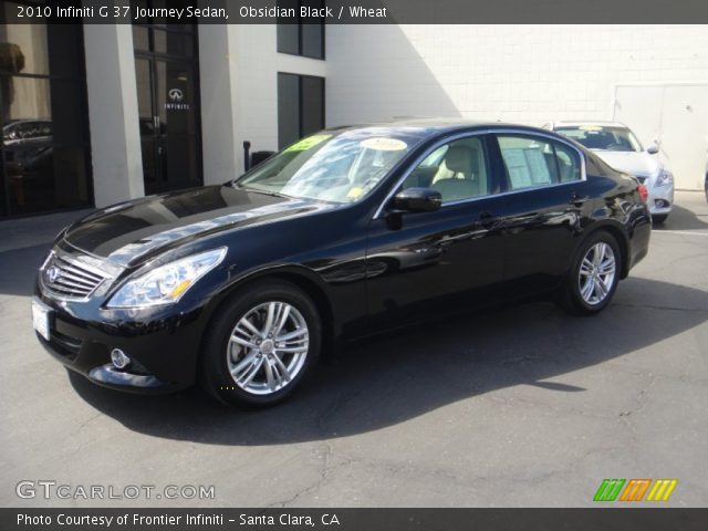 2010 Infiniti G 37 Journey Sedan in Obsidian Black