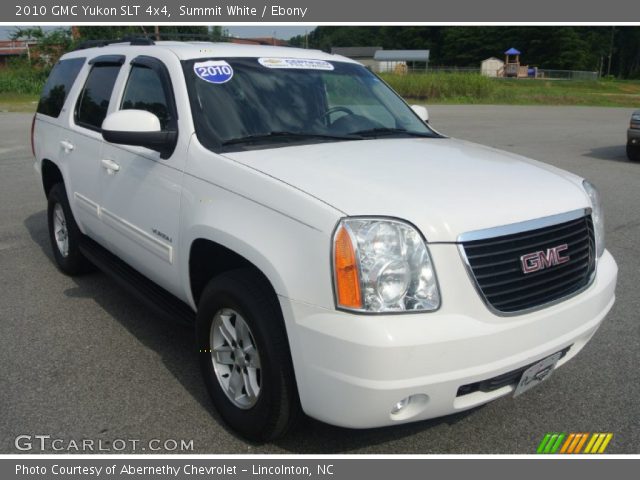 2010 GMC Yukon SLT 4x4 in Summit White