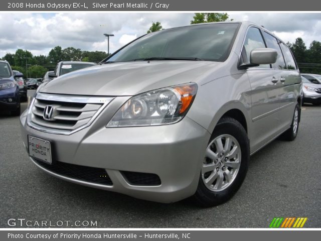 2008 Honda Odyssey EX-L in Silver Pearl Metallic
