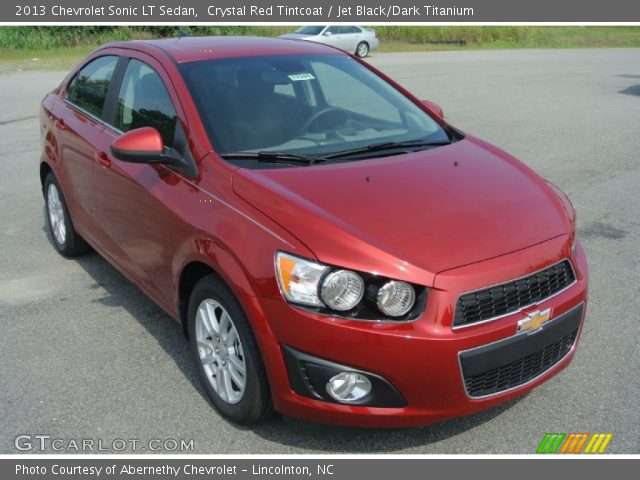 2013 Chevrolet Sonic LT Sedan in Crystal Red Tintcoat