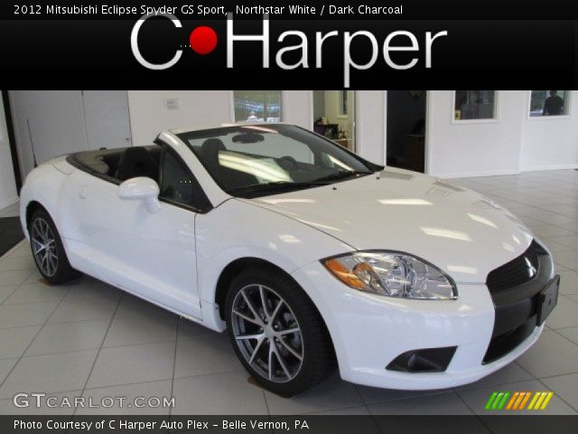 2012 Mitsubishi Eclipse Spyder GS Sport in Northstar White