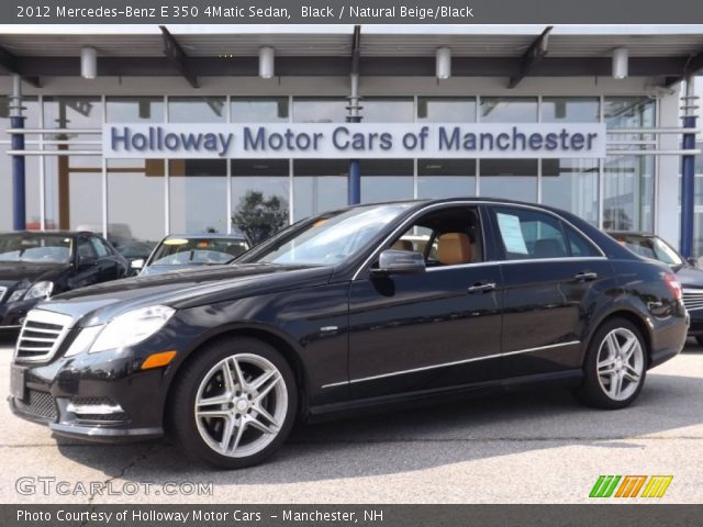 2012 Mercedes-Benz E 350 4Matic Sedan in Black