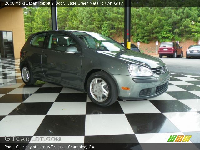 2008 Volkswagen Rabbit 2 Door in Sage Green Metallic