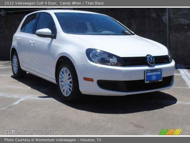 2013 Volkswagen Golf 4 Door in Candy White