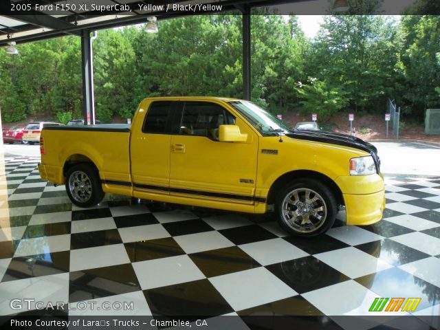 2005 Ford F150 XL SuperCab in Yellow