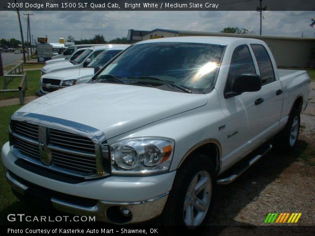 2008 Dodge Ram 1500 SLT Quad Cab in Bright White