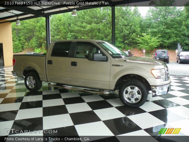 2010 Ford F150 XLT SuperCrew in Pueblo Gold Metallic