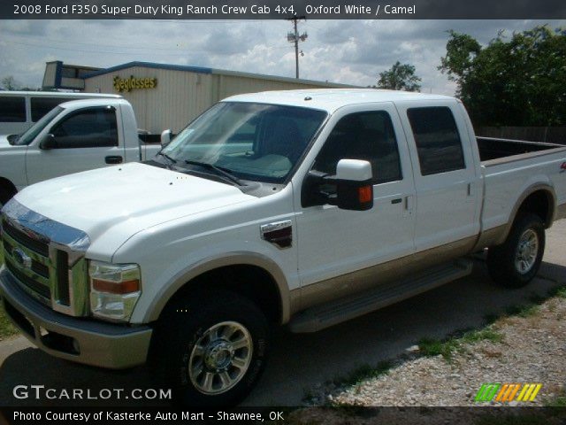 2008 Ford F350 Super Duty King Ranch Crew Cab 4x4 in Oxford White