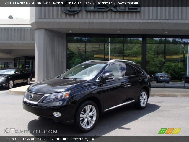 2010 Lexus RX 450h AWD Hybrid in Obsidian Black