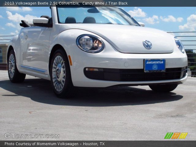 2013 Volkswagen Beetle 2.5L Convertible in Candy White