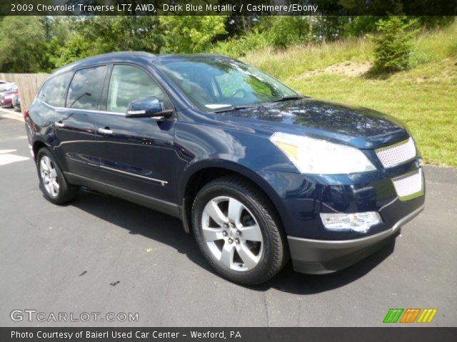 2009 Chevrolet Traverse LTZ AWD in Dark Blue Metallic