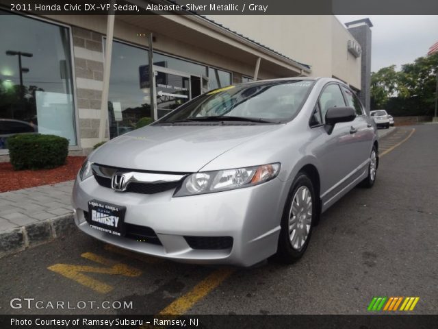 2011 Honda Civic DX-VP Sedan in Alabaster Silver Metallic