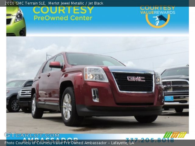 2010 GMC Terrain SLE in Merlot Jewel Metallic