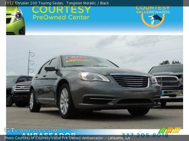 2012 Chrysler 200 Touring Sedan in Tungsten Metallic