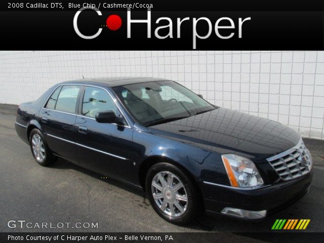 2008 Cadillac DTS  in Blue Chip